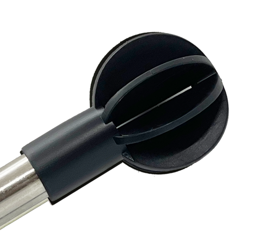 End knobs for steel pipe